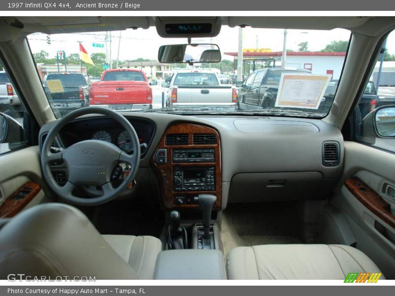 Ancient Bronze / Beige 1997 Infiniti QX4 4x4