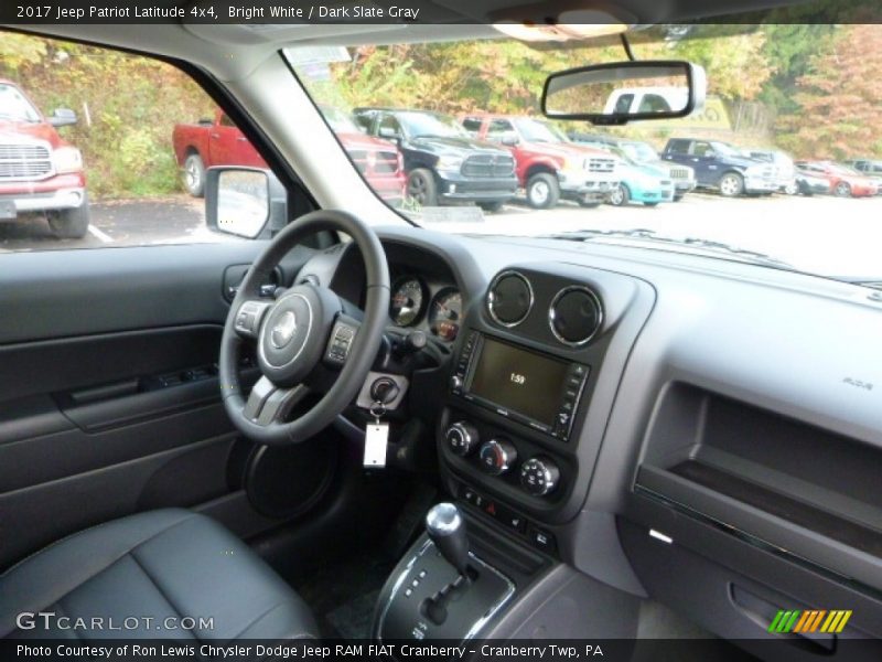 Bright White / Dark Slate Gray 2017 Jeep Patriot Latitude 4x4