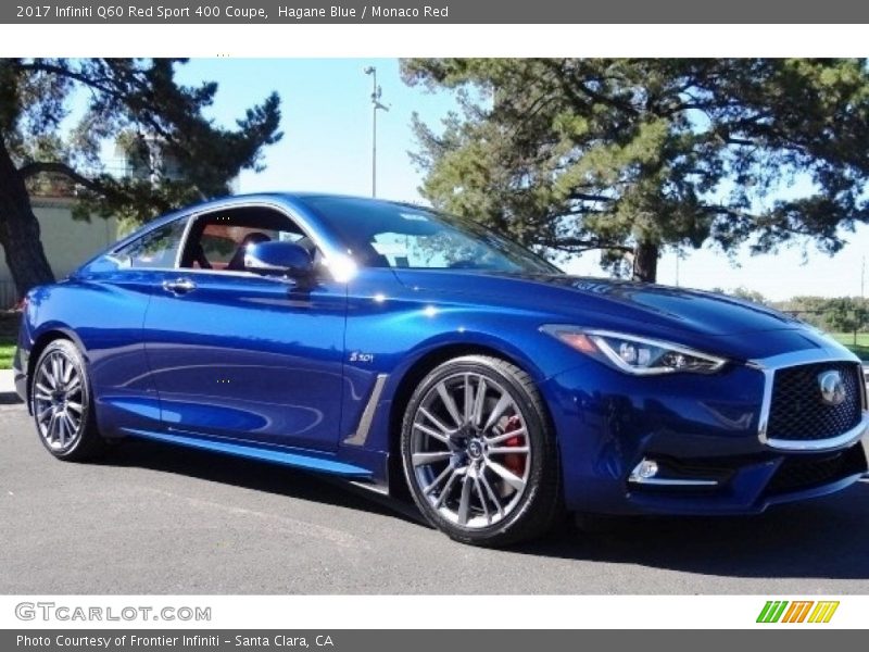  2017 Q60 Red Sport 400 Coupe Hagane Blue
