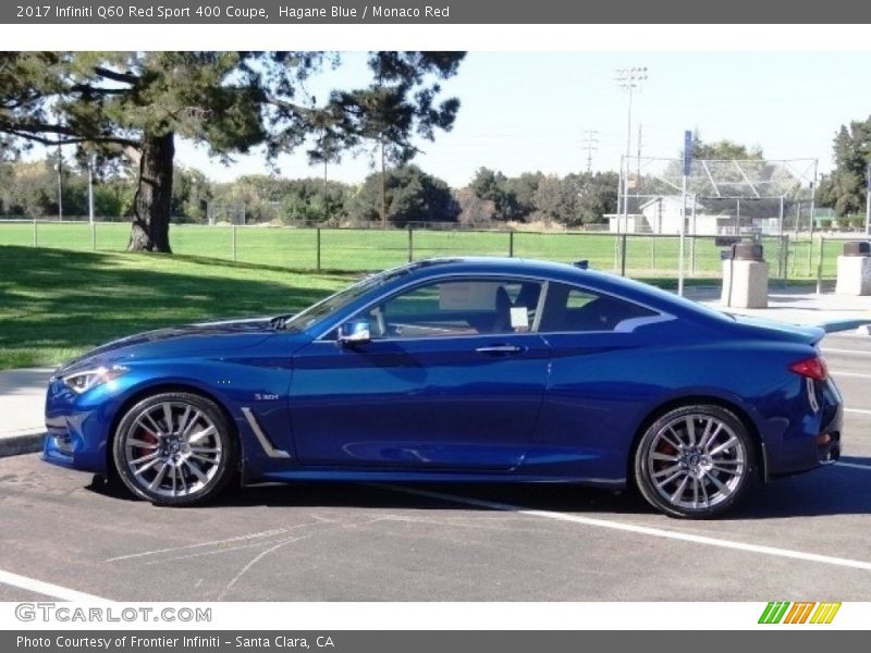  2017 Q60 Red Sport 400 Coupe Hagane Blue