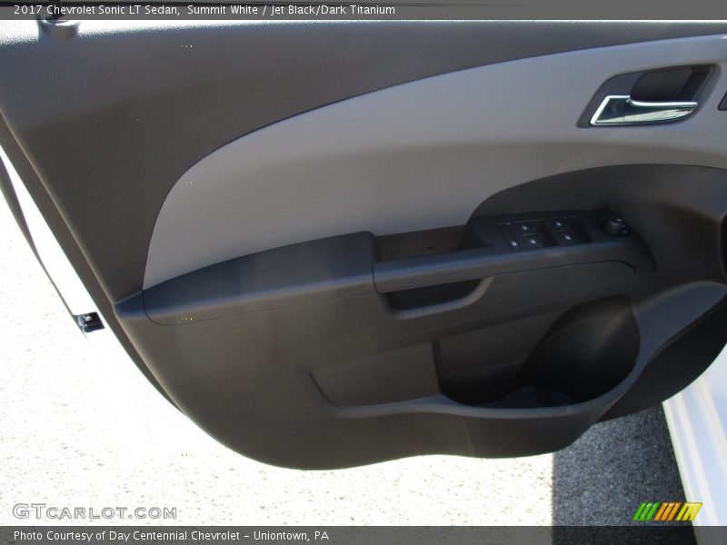 Summit White / Jet Black/Dark Titanium 2017 Chevrolet Sonic LT Sedan