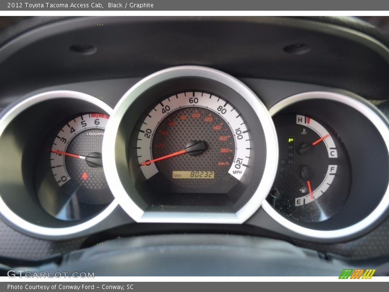Black / Graphite 2012 Toyota Tacoma Access Cab