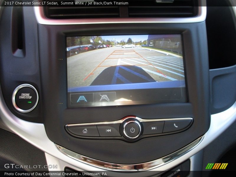 Summit White / Jet Black/Dark Titanium 2017 Chevrolet Sonic LT Sedan