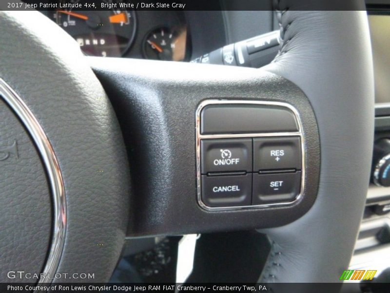 Bright White / Dark Slate Gray 2017 Jeep Patriot Latitude 4x4