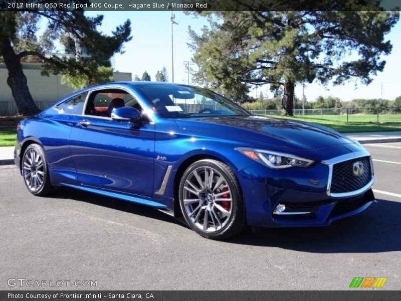  2017 Q60 Red Sport 400 Coupe Hagane Blue