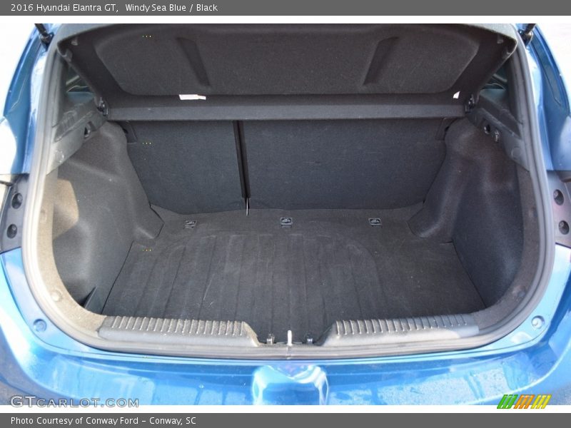 Windy Sea Blue / Black 2016 Hyundai Elantra GT