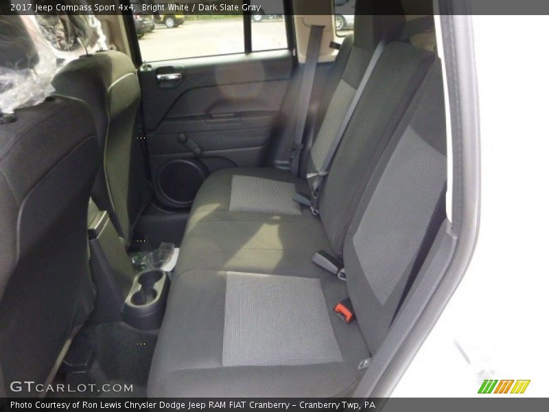 Bright White / Dark Slate Gray 2017 Jeep Compass Sport 4x4