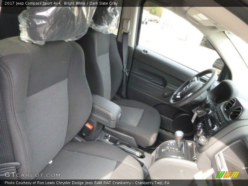 Bright White / Dark Slate Gray 2017 Jeep Compass Sport 4x4