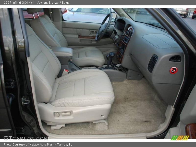Ancient Bronze / Beige 1997 Infiniti QX4 4x4