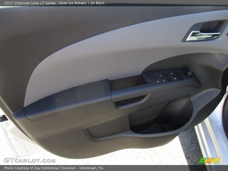 Silver Ice Metallic / Jet Black 2017 Chevrolet Sonic LT Sedan