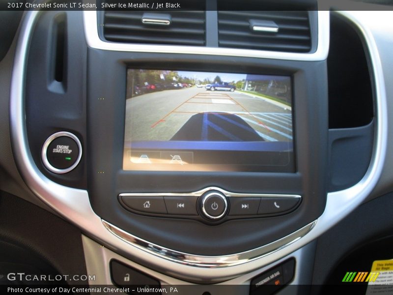 Silver Ice Metallic / Jet Black 2017 Chevrolet Sonic LT Sedan