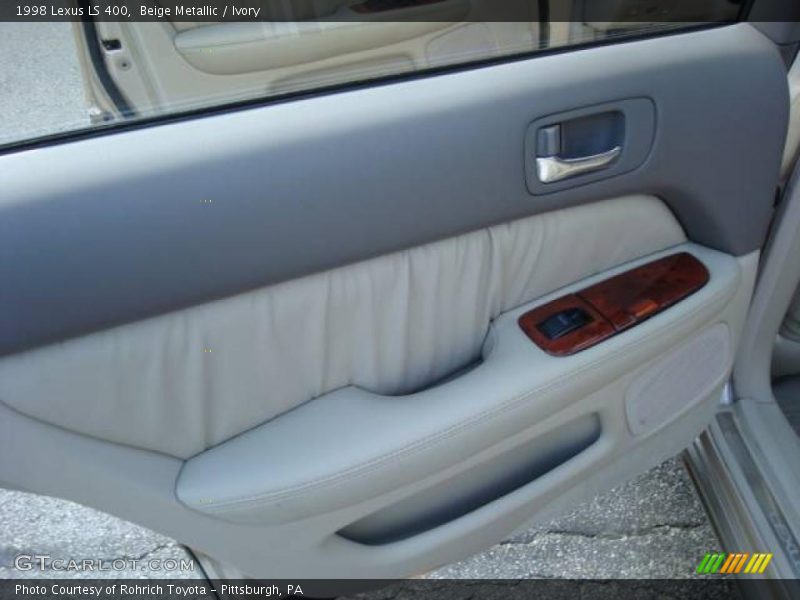 Beige Metallic / Ivory 1998 Lexus LS 400