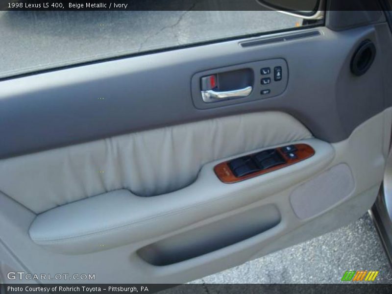 Beige Metallic / Ivory 1998 Lexus LS 400