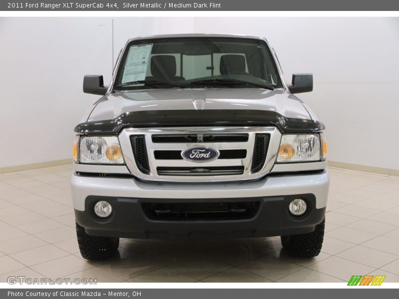 Silver Metallic / Medium Dark Flint 2011 Ford Ranger XLT SuperCab 4x4