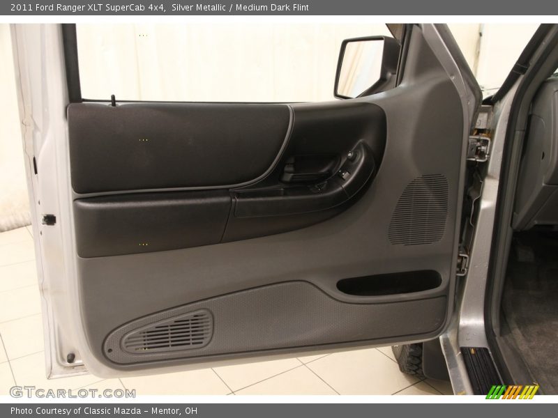 Silver Metallic / Medium Dark Flint 2011 Ford Ranger XLT SuperCab 4x4