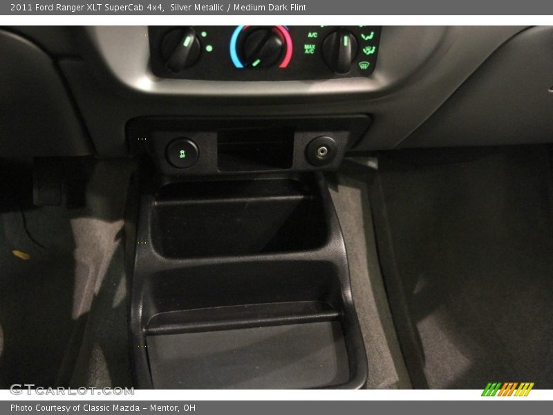 Silver Metallic / Medium Dark Flint 2011 Ford Ranger XLT SuperCab 4x4