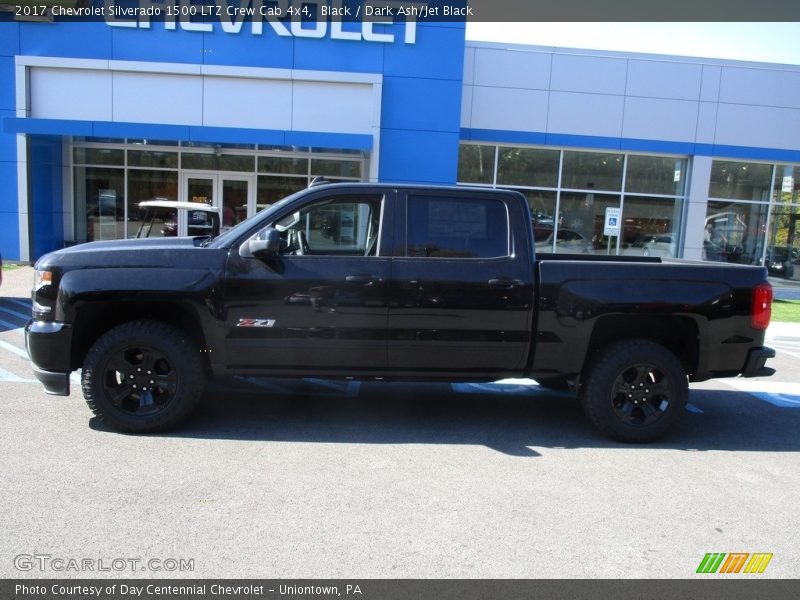 Black / Dark Ash/Jet Black 2017 Chevrolet Silverado 1500 LTZ Crew Cab 4x4