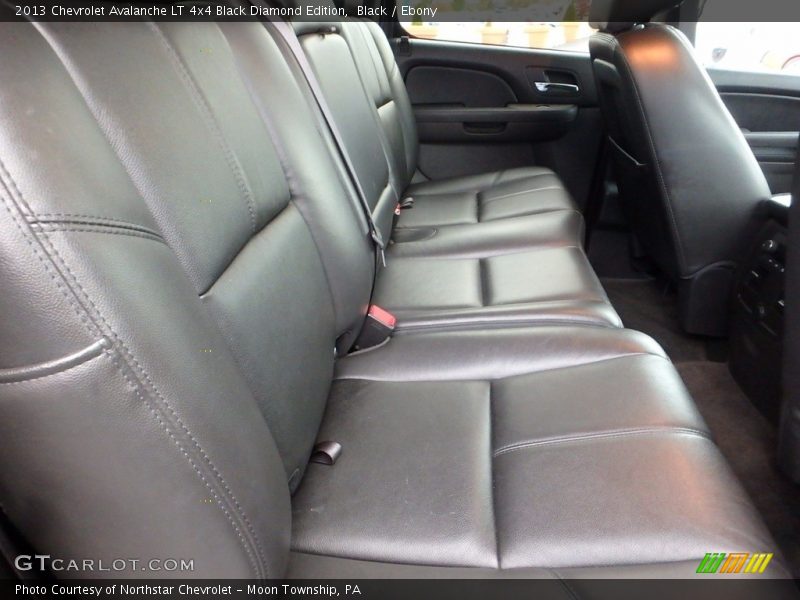Black / Ebony 2013 Chevrolet Avalanche LT 4x4 Black Diamond Edition