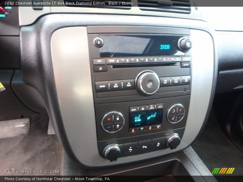 Black / Ebony 2013 Chevrolet Avalanche LT 4x4 Black Diamond Edition