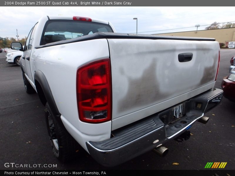 Bright White / Dark Slate Gray 2004 Dodge Ram 2500 ST Quad Cab 4x4