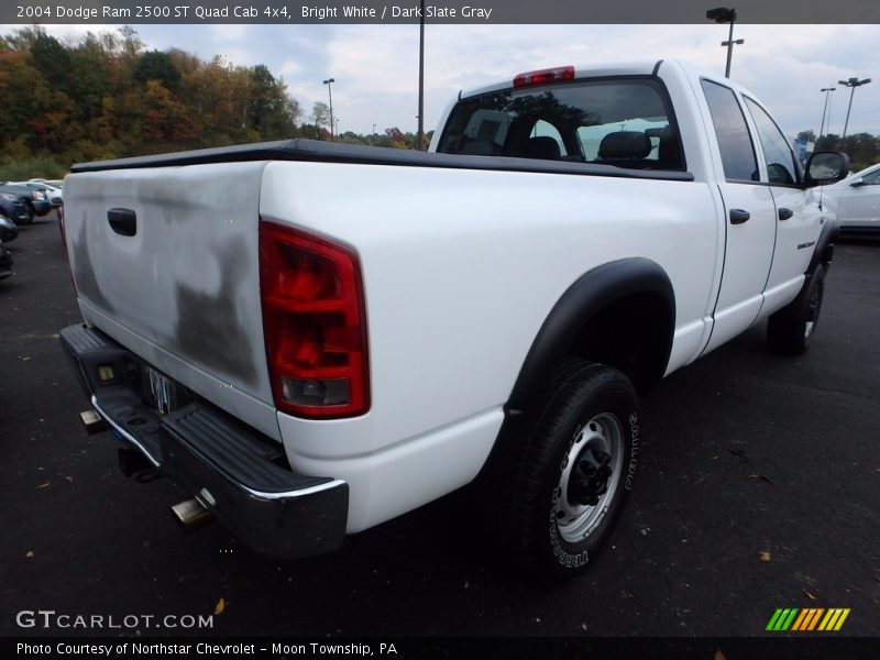 Bright White / Dark Slate Gray 2004 Dodge Ram 2500 ST Quad Cab 4x4