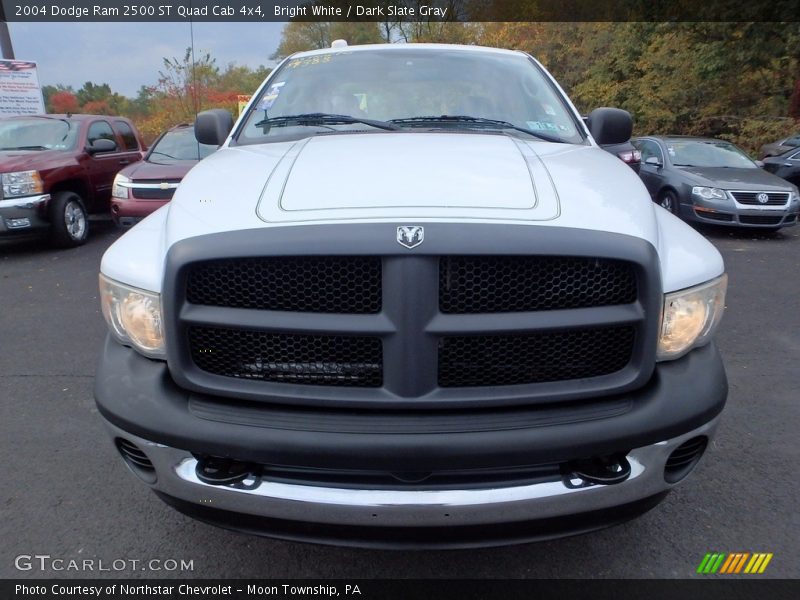 Bright White / Dark Slate Gray 2004 Dodge Ram 2500 ST Quad Cab 4x4