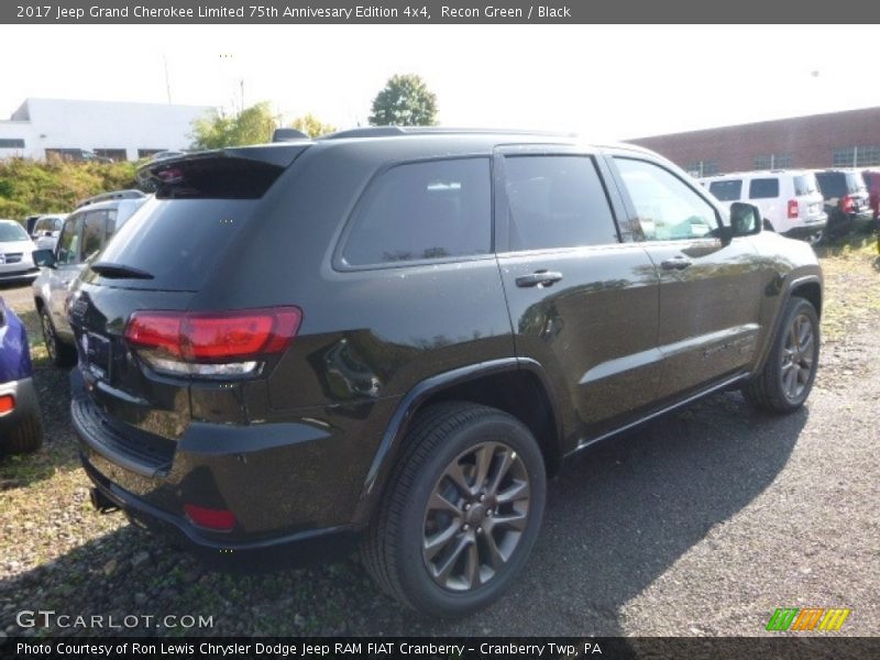 Recon Green / Black 2017 Jeep Grand Cherokee Limited 75th Annivesary Edition 4x4