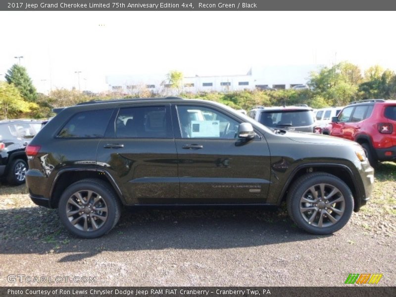 Recon Green / Black 2017 Jeep Grand Cherokee Limited 75th Annivesary Edition 4x4