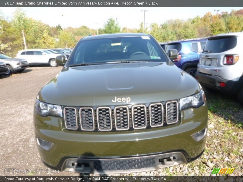 Recon Green / Black 2017 Jeep Grand Cherokee Limited 75th Annivesary Edition 4x4