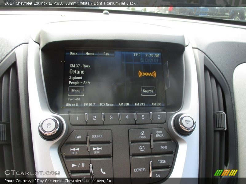 Summit White / Light Titanium/Jet Black 2017 Chevrolet Equinox LS AWD