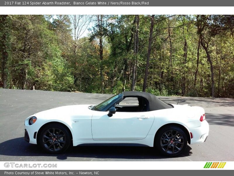  2017 124 Spider Abarth Roadster Bianco Gelato White