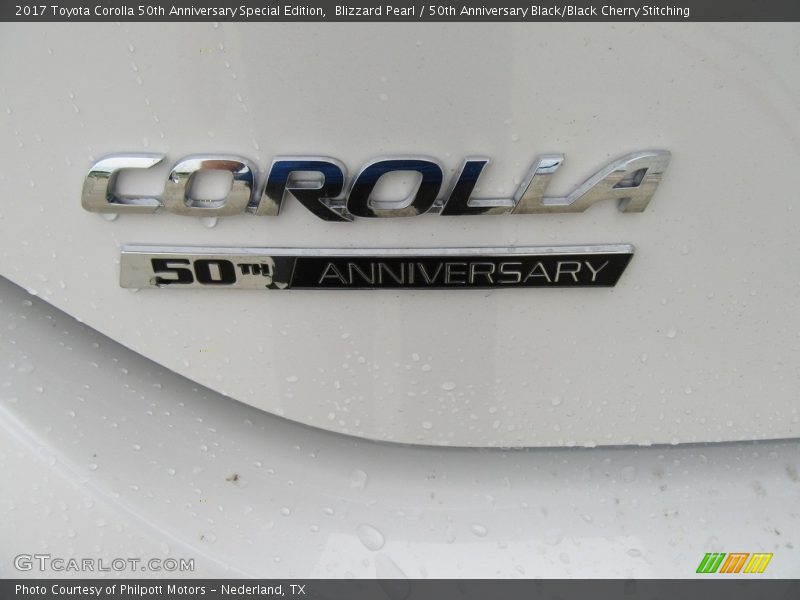  2017 Corolla 50th Anniversary Special Edition Logo