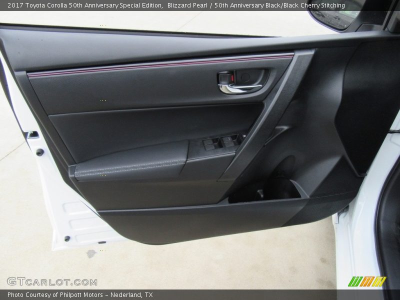 Door Panel of 2017 Corolla 50th Anniversary Special Edition