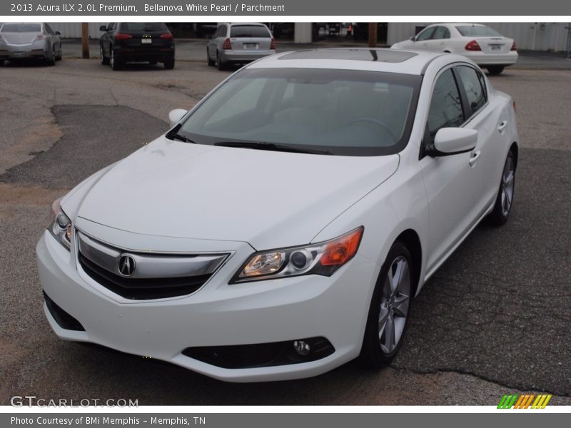Bellanova White Pearl / Parchment 2013 Acura ILX 2.0L Premium
