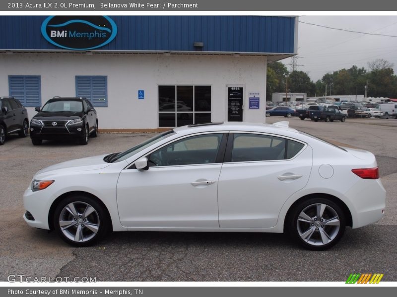 Bellanova White Pearl / Parchment 2013 Acura ILX 2.0L Premium
