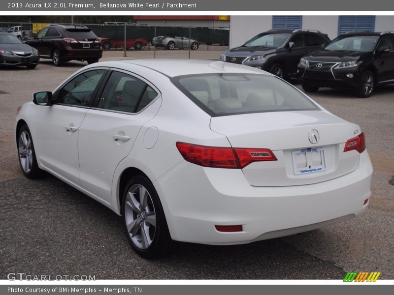 Bellanova White Pearl / Parchment 2013 Acura ILX 2.0L Premium