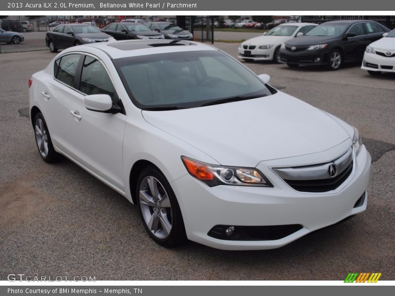 Bellanova White Pearl / Parchment 2013 Acura ILX 2.0L Premium