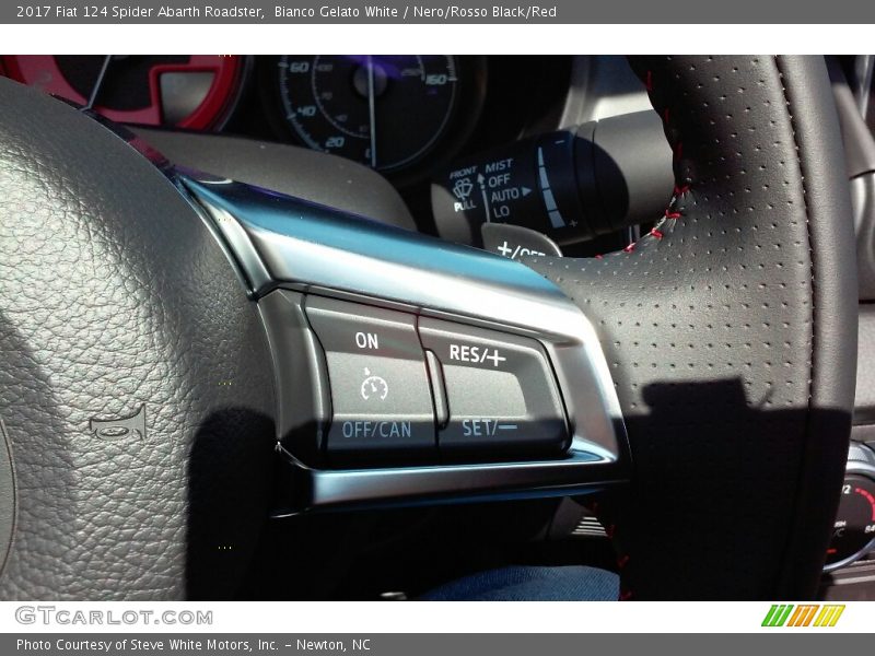 Controls of 2017 124 Spider Abarth Roadster