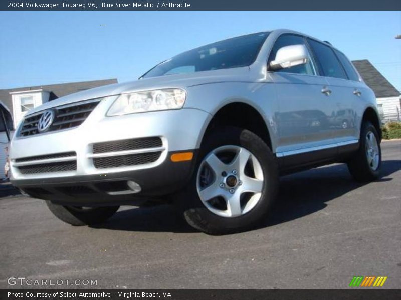 Blue Silver Metallic / Anthracite 2004 Volkswagen Touareg V6