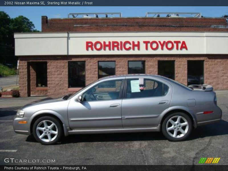 Sterling Mist Metallic / Frost 2002 Nissan Maxima SE