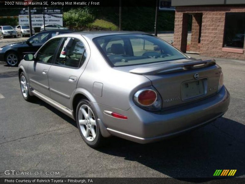 Sterling Mist Metallic / Frost 2002 Nissan Maxima SE