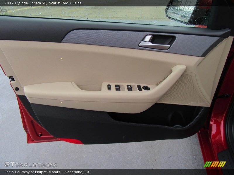 Door Panel of 2017 Sonata SE