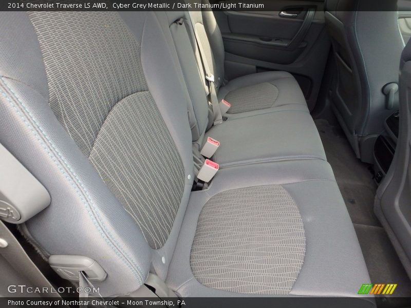 Cyber Grey Metallic / Dark Titanium/Light Titanium 2014 Chevrolet Traverse LS AWD