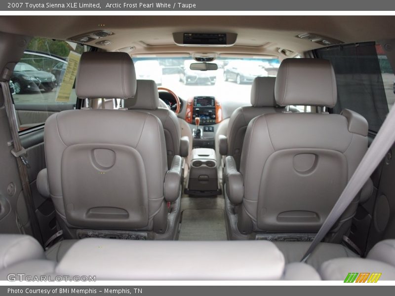 Arctic Frost Pearl White / Taupe 2007 Toyota Sienna XLE Limited