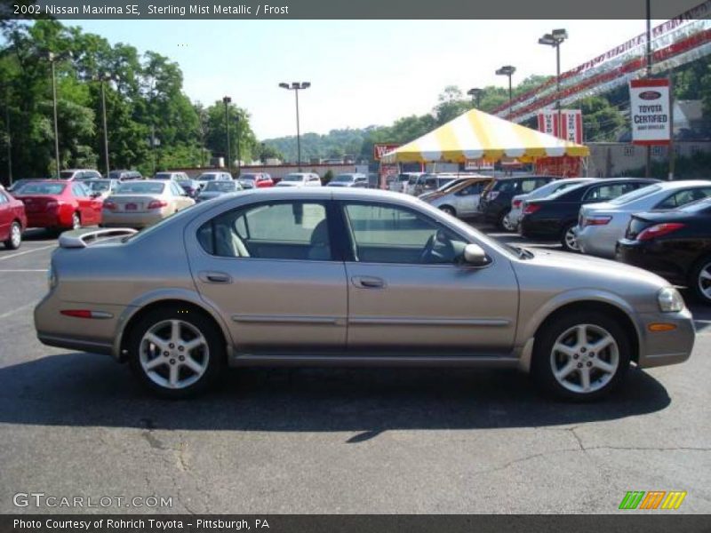 Sterling Mist Metallic / Frost 2002 Nissan Maxima SE