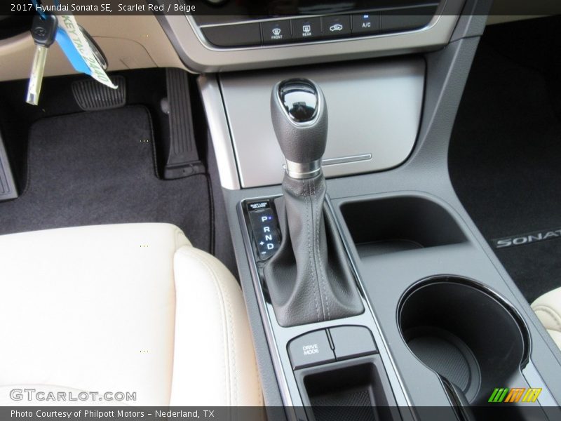  2017 Sonata SE 6 Speed Automatic Shifter