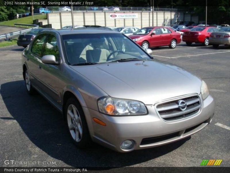 Sterling Mist Metallic / Frost 2002 Nissan Maxima SE
