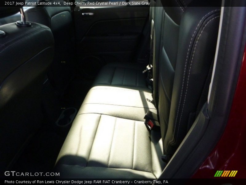 Deep Cherry Red Crystal Pearl / Dark Slate Gray 2017 Jeep Patriot Latitude 4x4