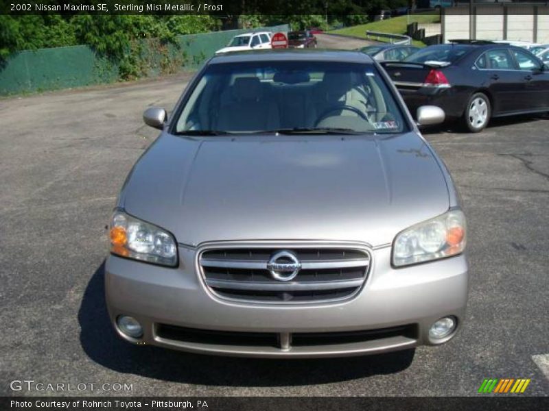 Sterling Mist Metallic / Frost 2002 Nissan Maxima SE