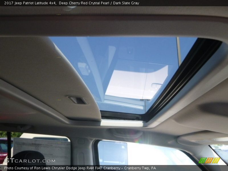 Deep Cherry Red Crystal Pearl / Dark Slate Gray 2017 Jeep Patriot Latitude 4x4